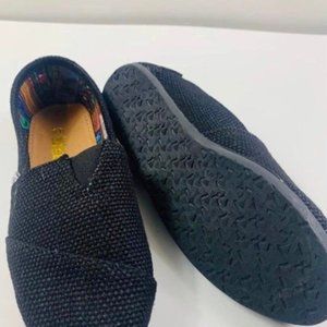 Brand New Women's black flax flats